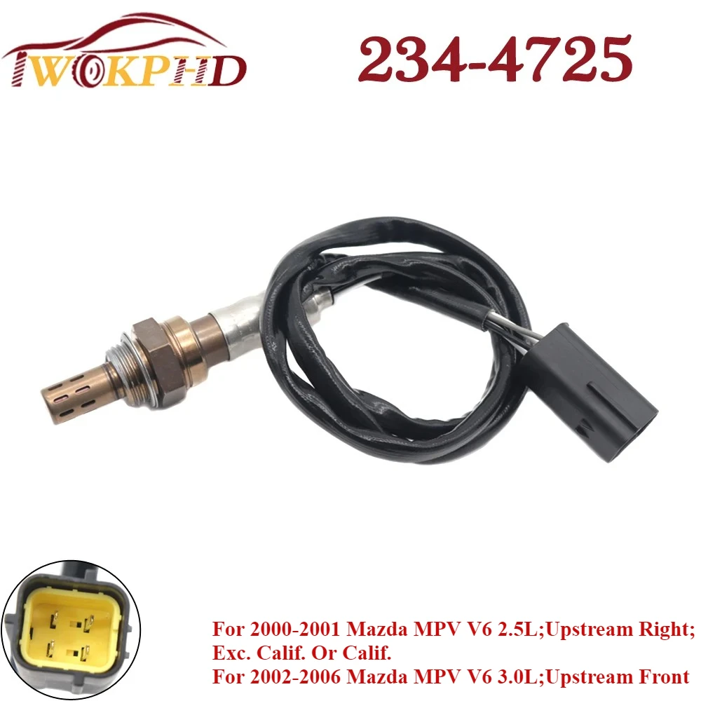

234-4725 Lambda O2 Oxygen Sensor AIR FUEL RATIO Sensor For Forenza Reno Mazda MPV 2.0L 2.5L 3.0 L Upstream AJ5118861