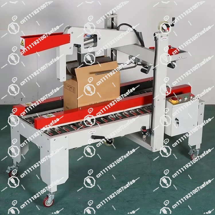 Low Price Automatic Milk Carton Bundling Forming Box Sealing and Packing Box Sealing Sewing Machine Equipment Price