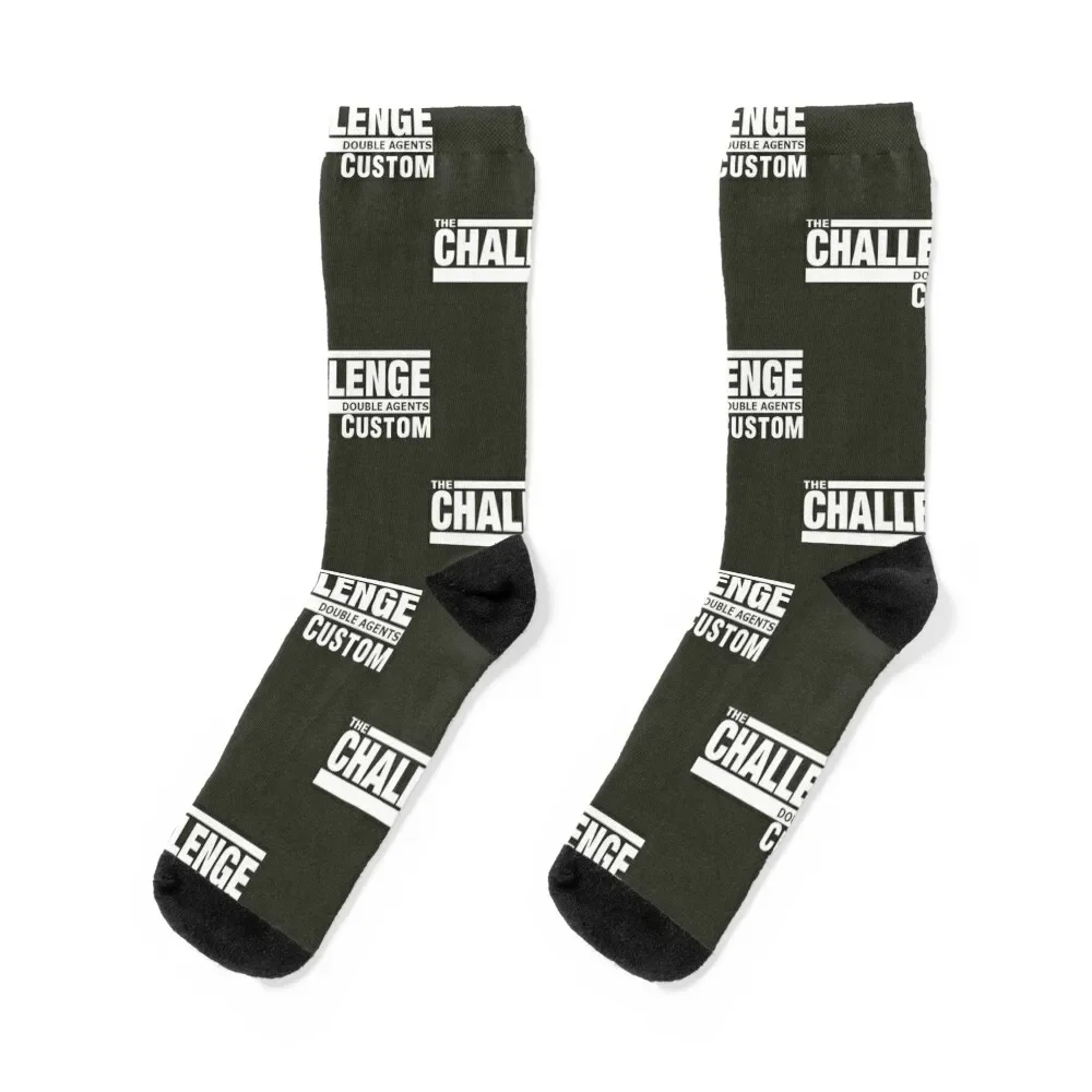 the challenge double agents custom Socks heated cute Socks Men Women's