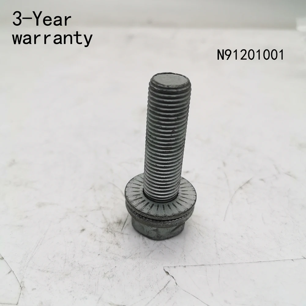 Subframe bolt N91201001 For VW Caddy Golf Jetta/syncro Passat Tiguan Teramont Multivan Audi Q3 A3 S3 RSQ3 AQ3SB