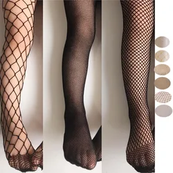 Girls' Fashionable Fishnet Stockings Kids Baby Mesh Size Black Pantyhose Cute Lolita JK Leggings Girls Tights Ballet Stocking