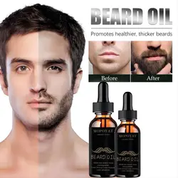 Óleo De Barba De Crescimento Crescer A Barba Mais Grosso & Mais Completo Engrossar O Óleo De Barba Para Homens Tratamento De Preparação De Barba Cuidado Da Barba