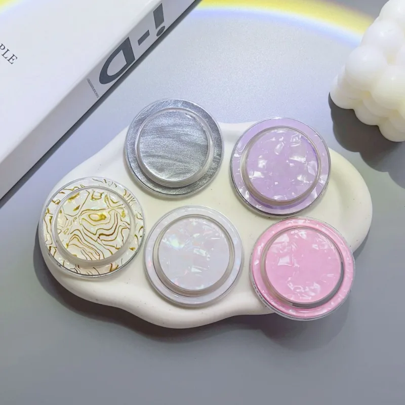 

New Magnetic Back Sticker Mobile Phone Holder Lazy Desktop Mobile Phone Holder Creative Fashion Shell Mobile Phone Holder