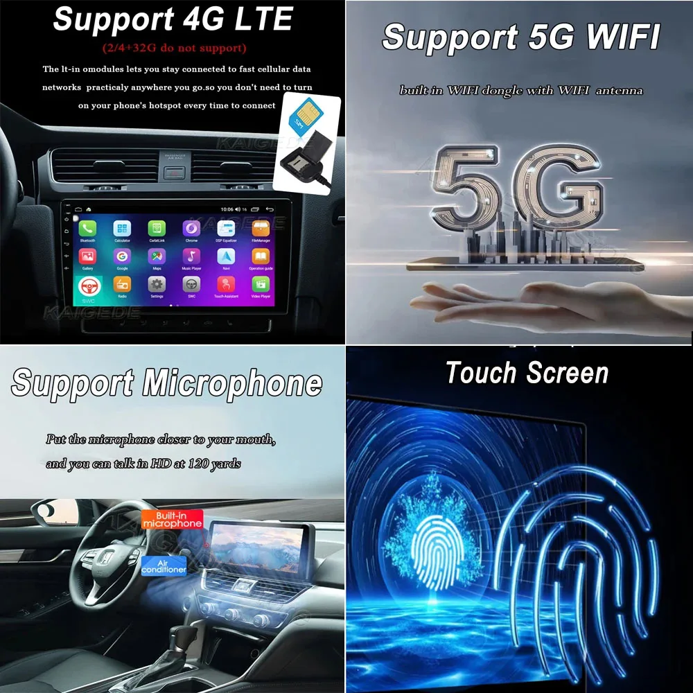 4G WIFI BT Android 11 мультимедийный DSP Carplay плеер для ZHONGHUA H320 2012-2013 автомобильный без DVD Радио GPS навигация