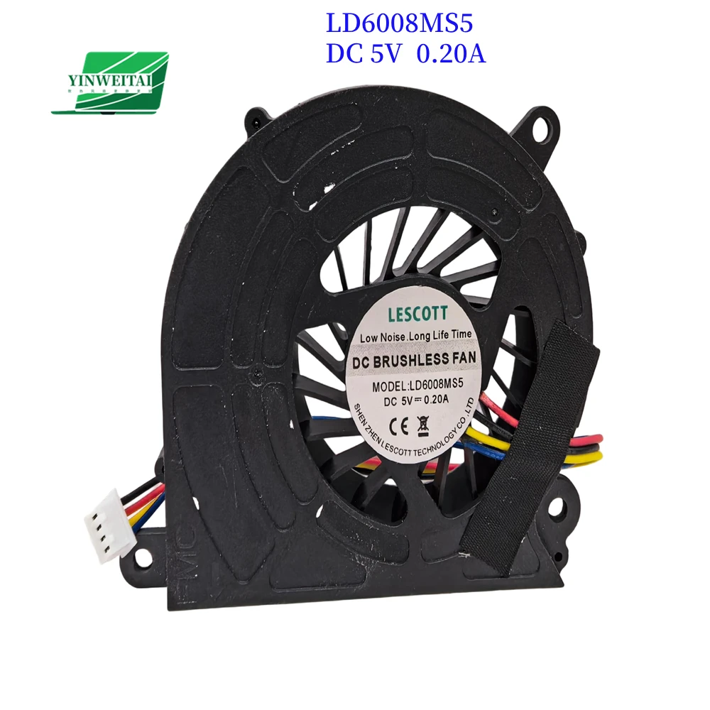 MINI PC FAN For BMAX MaxMini B2 LD6008MS5 DC5V 0.2A ECF06010F05UP003 5402