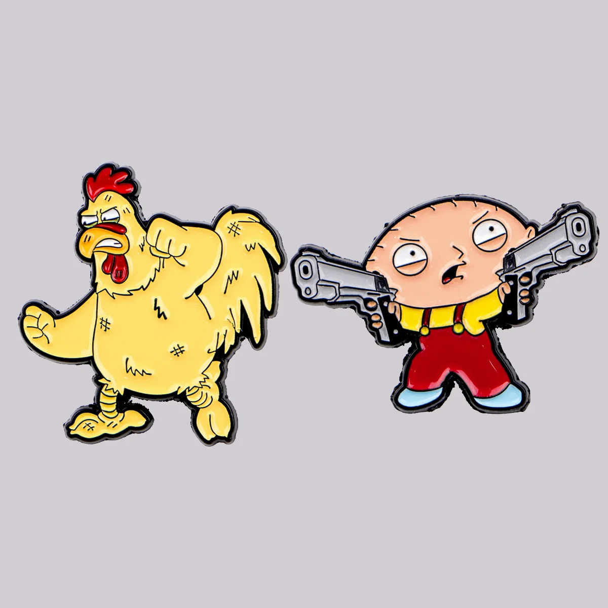 

Funny Chicken Enamel Pin Cartoon Brooch Pines Lapel Pins Badge on Backpack Clothing Accessories Fashion Jewelry Friends Gifts