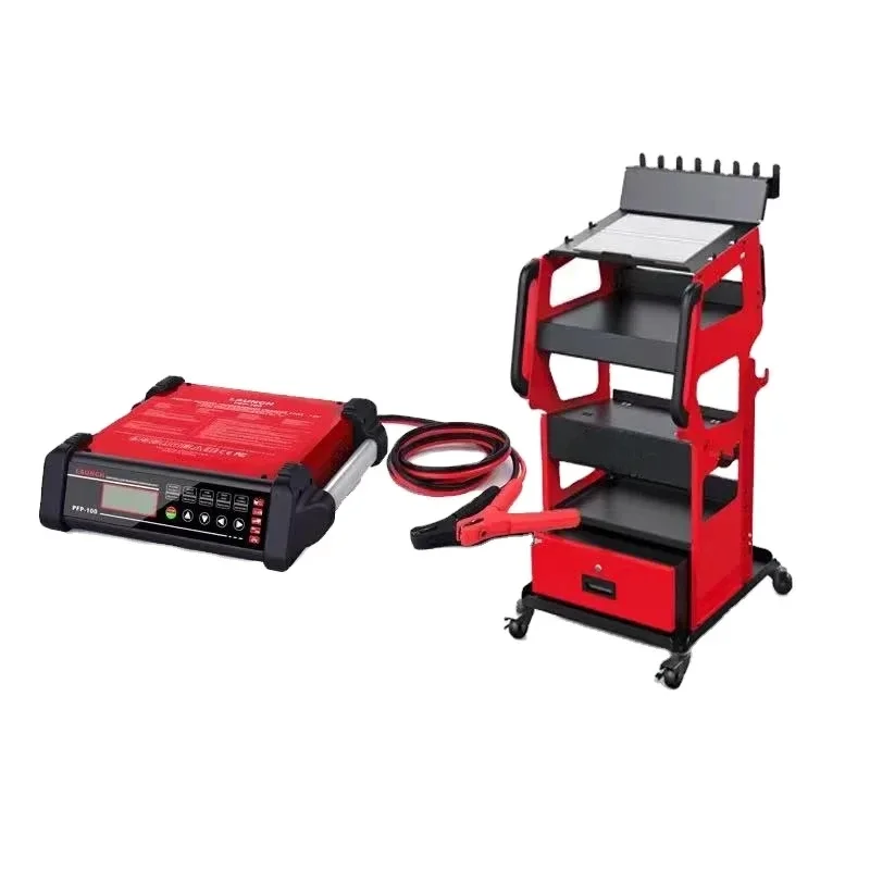 

Hot sales Launch TWT-100 And PFP-100 Tool Trolley For EUC Programming Auto Repair Tool Box Cabinet Trolley With Rolling Wheels