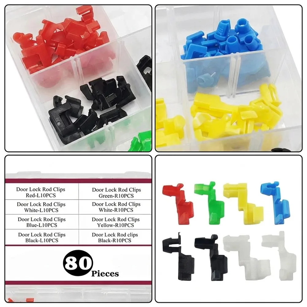 Door Handle Clip As Shown In The Picture Door Lock Rod Clip Classification Instruction Sheet 8 Different Shapes Sizes