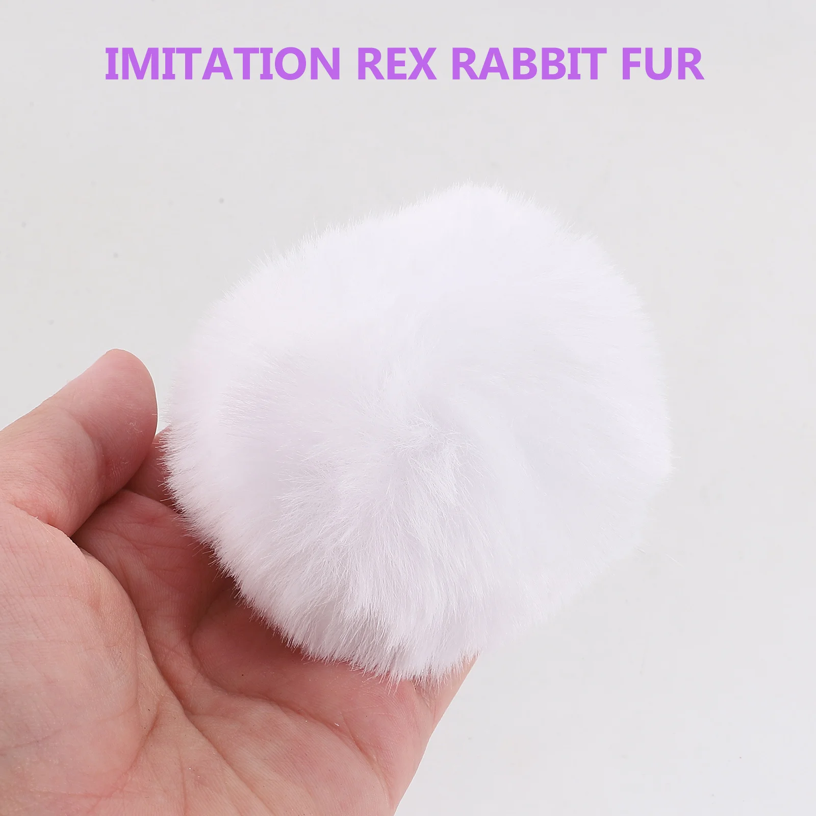 

10Pcs Rabbit Tail Pin Soft Bunny Tail Costume Accessories for Cosplay Halloween Birthday Party Dress Up White Rabbit Costume