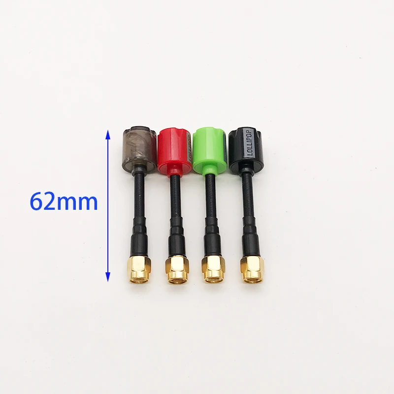 ใหม่5.8กรัม Lollipop5 FPV เสาอากาศ2.8dBi sma/rpsma ตัวเชื่อมต่อ lhcp RCP สำหรับโดรนอาร์ซี DJI googles ส่วนตัวรับสัญญาณอากาศ