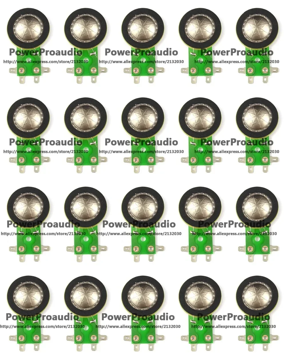 20pcs Horn Voice Coils –DIaphragm 8 Ohm –25.5mm/25.4mm (1”) Each - Ideal for E Commerce SEO