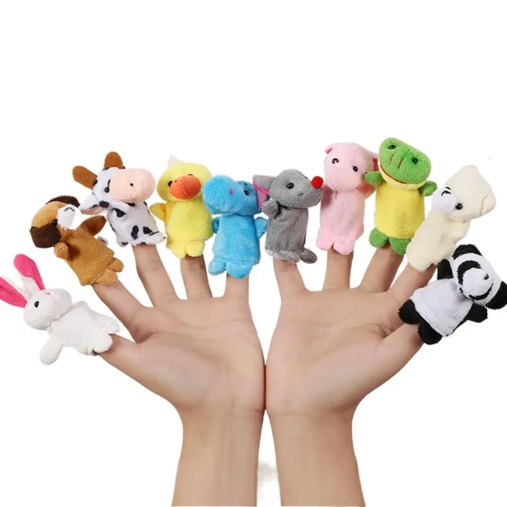 

Educational Toy Mini Animal Hand Puppet Sea Animals Safety Doll Finger Puppet Toy Set Puppy Colorful Marine Organism Hand Puppet
