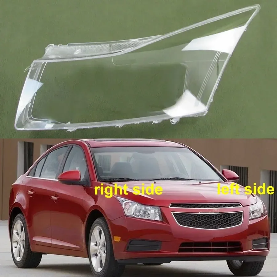 

For Chevrolet Cruze 2008-2014 Headlamp Cover Headlight Transparent Lens Lamp Shell Masks Plexiglass Replace Original Lampshade