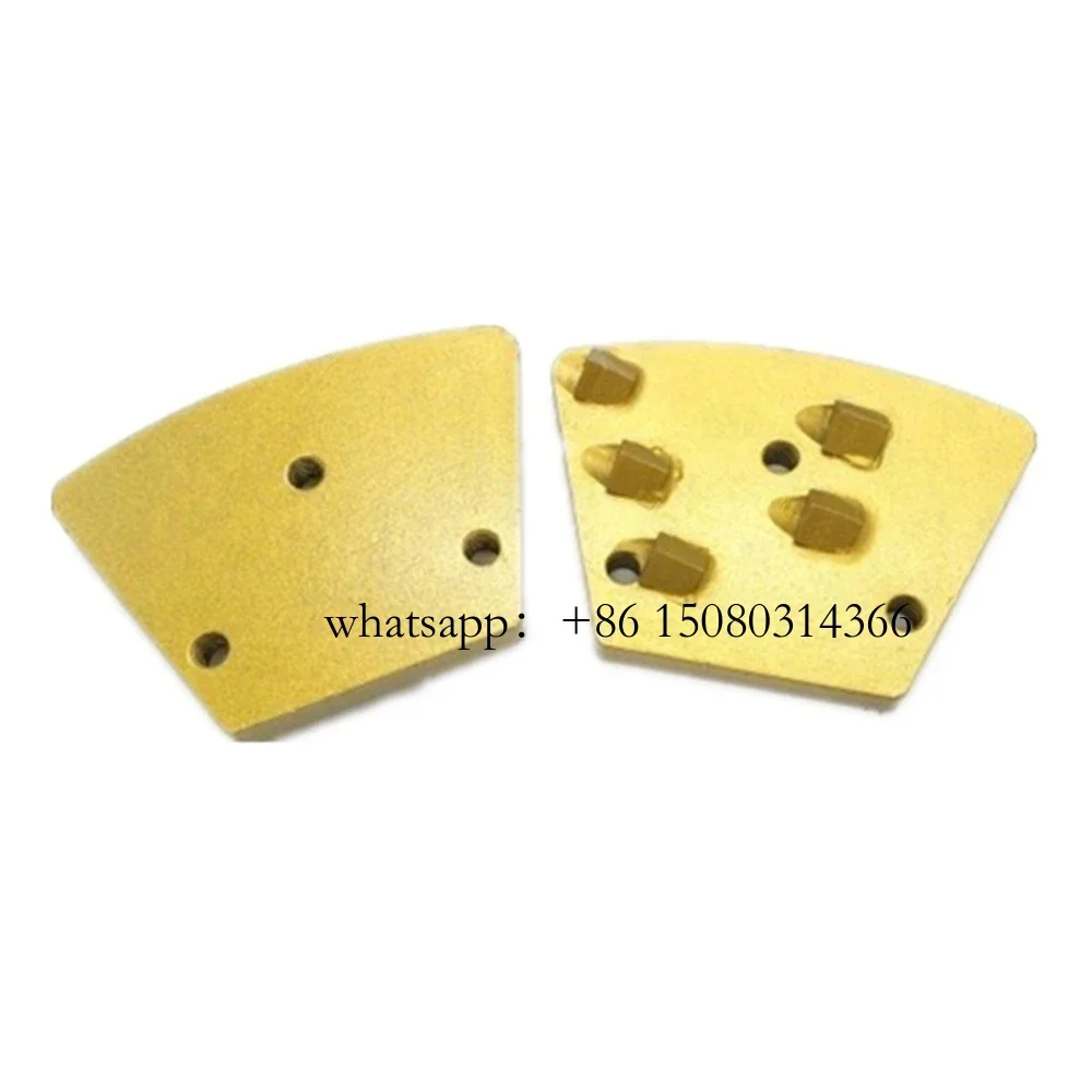 

2 шт. магнитные шлифовальные инструменты PCD с пяти четвертью обувью и металлическими отверстиями для резьбы для удаления эпоксидной смолы, краски и клея