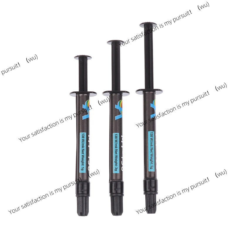 1 قطعة 1 جرام/3 جرام/5 جرام MY-138 المعادن السائلة معجون حراري وحدة المعالجة المركزية GPU بطاقة الرسومات وحدة المعالجة المركزية المحمول التبريد موصل سيليكون الشحوم ورقة