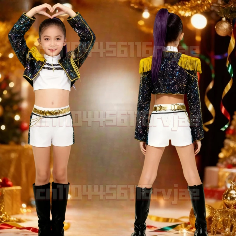 

New Rumi Lumi The Witch Hunt K-POP Girl Group Cosplay Costume Full Set for Women Party Dress Halloween Convention