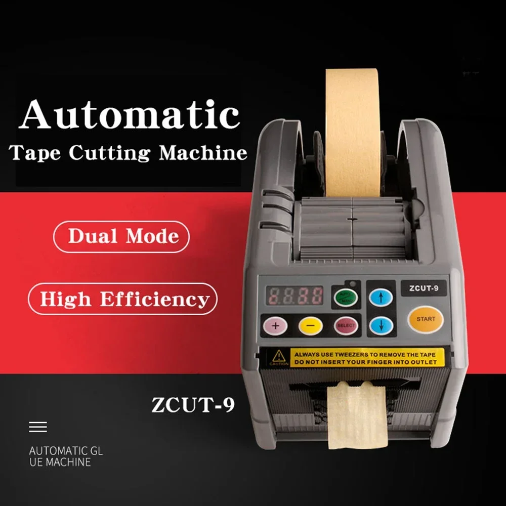 For ZCUT-9 6-60mm Width Automatic Tape Dispenser Automatic Tape Cutting Machine Desktop Dispenser