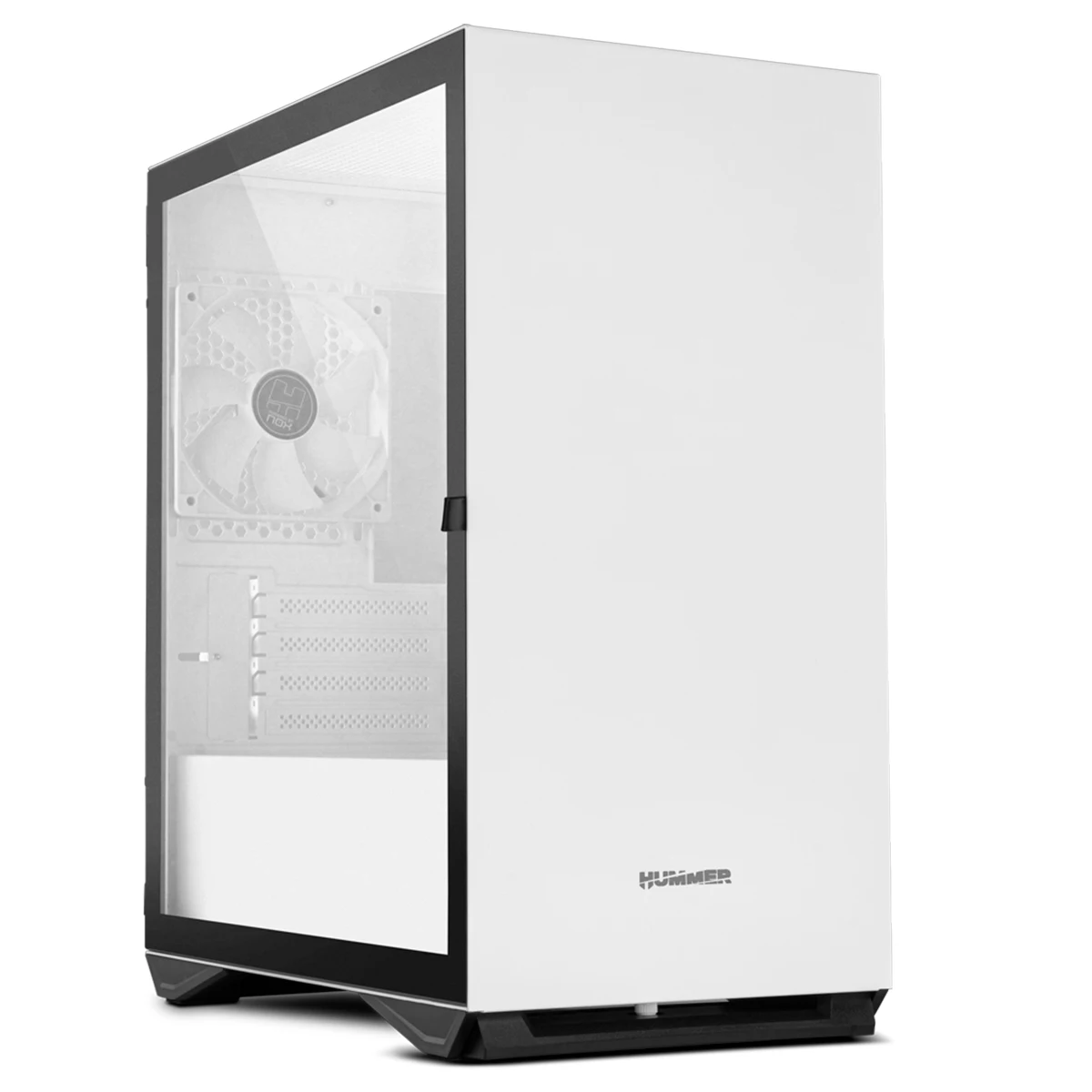 Minitorre M-ATX nox hummer zero branco