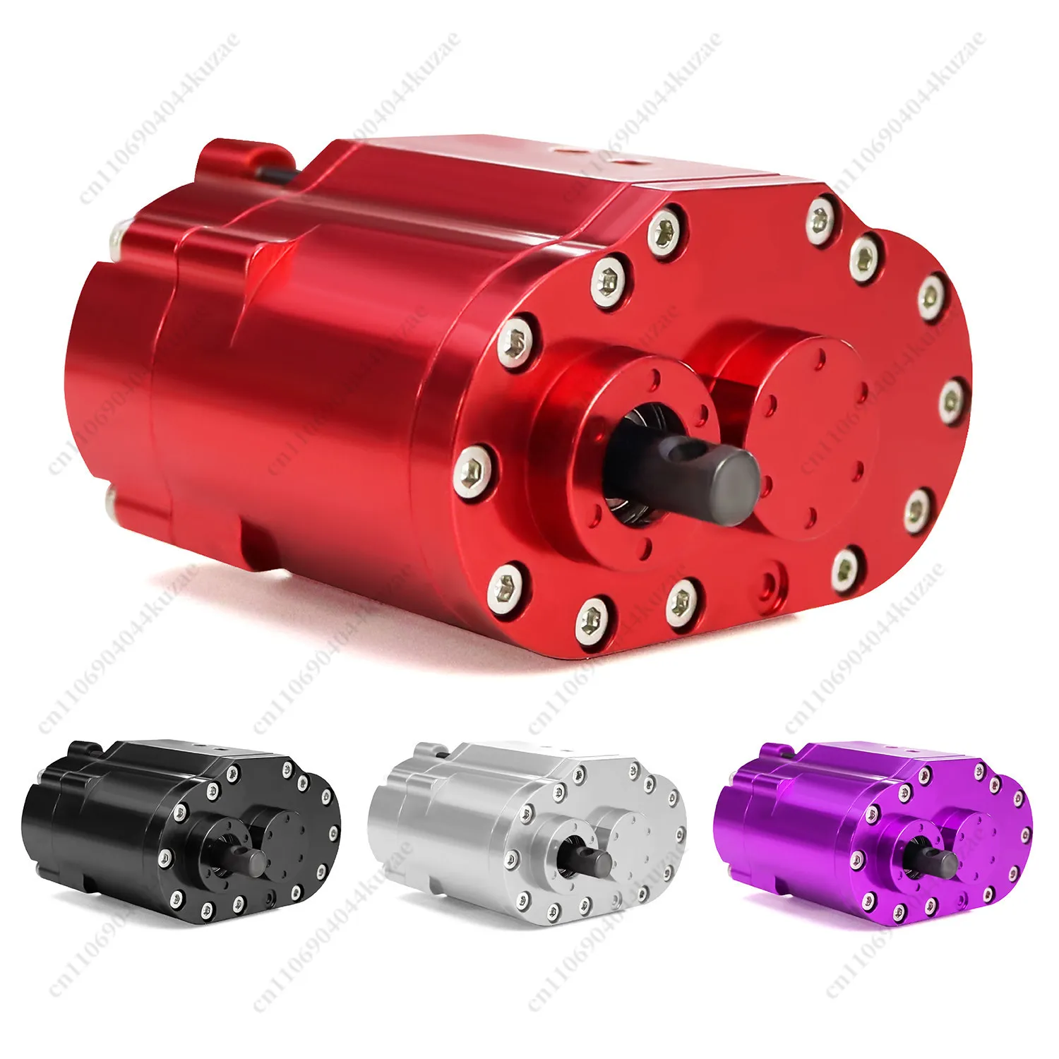 For Axial SCX10, 2-Speed Transfer Gearbox 46x53x32mm, 1/10 4WD RC Crawler Transmission Parts