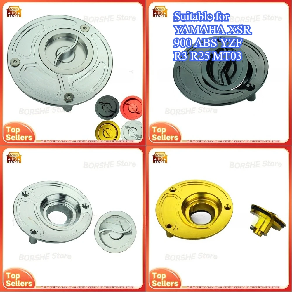 

2026 Suitable for YAMAHA XSR 900 ABS YZF R3 R25 MT03 Fuel Tank Cap Cover Accessory