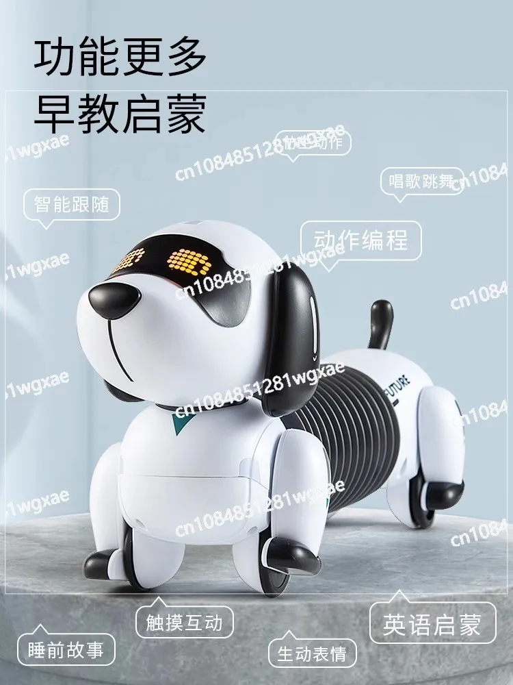 Smart Robot Dog 2024 New Children's Toys Boys Electric Electronic Robot 3-6 Years Old 1 Child 2 Boys