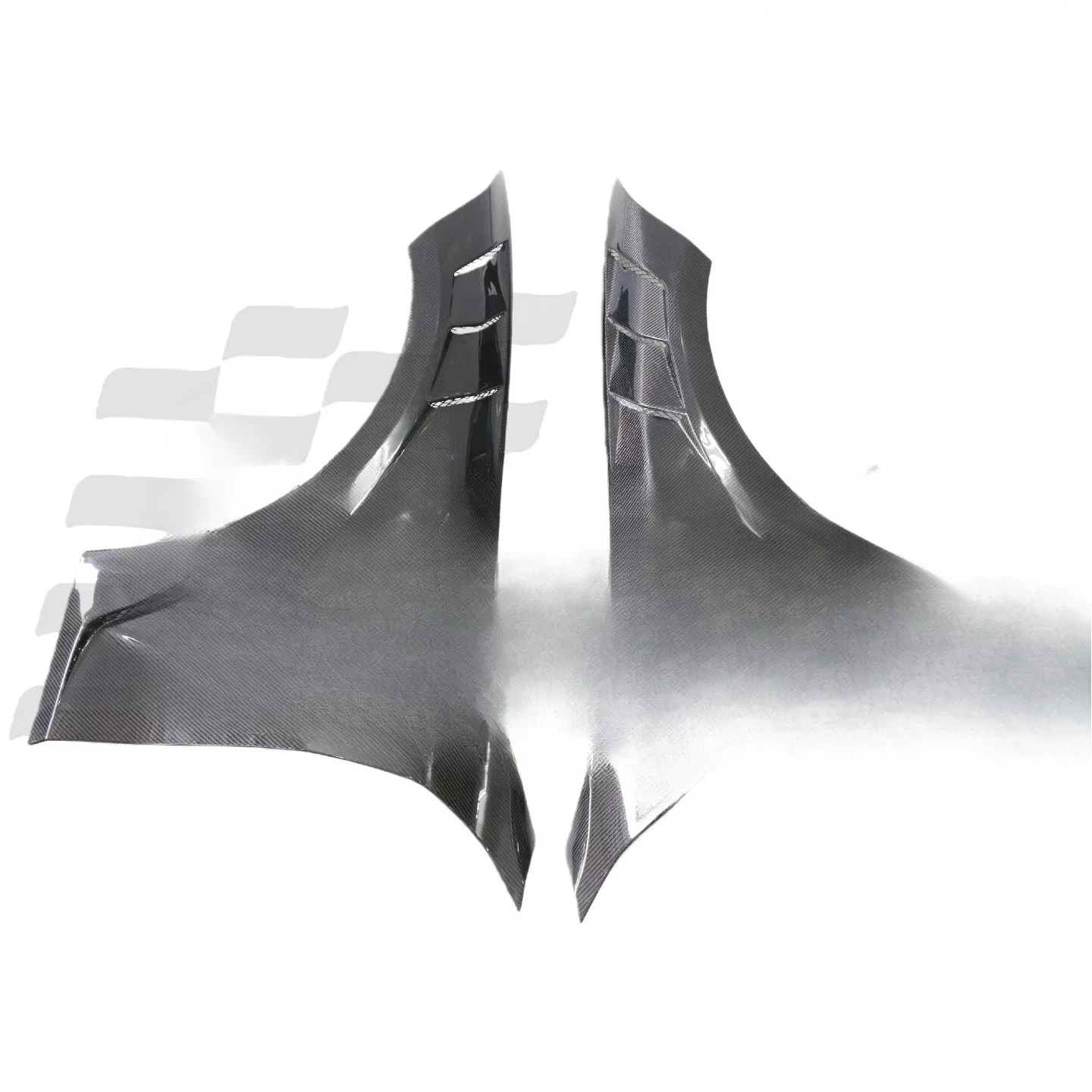 New Front Fender Carbon Fiber KSUI Style Side Mudguard Surround Wing for 4 Series G22