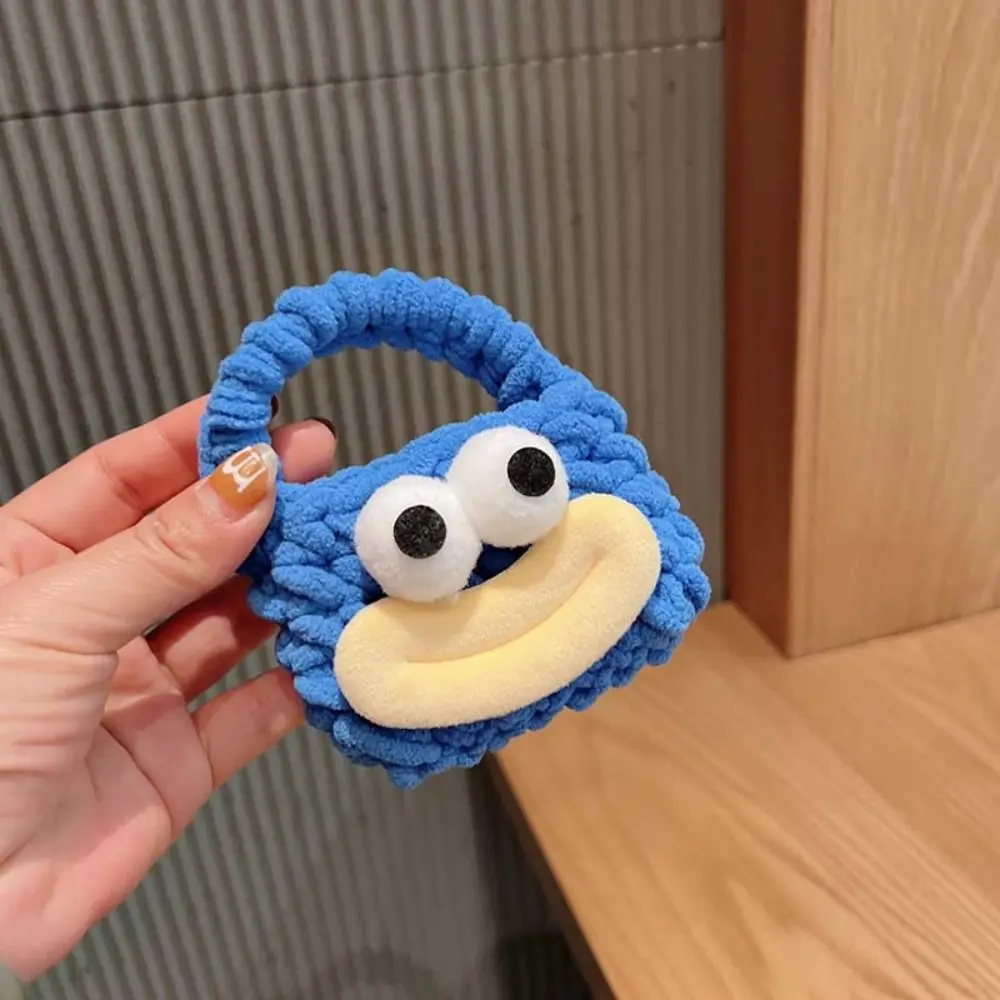 กล่องเก็บหูฟังน่ารักคุณภาพสูงชุดหูฟังแบบพกพาอุปกรณ์กระเป๋าใส่ของถุงหูฟังถักสำหรับบ้าน