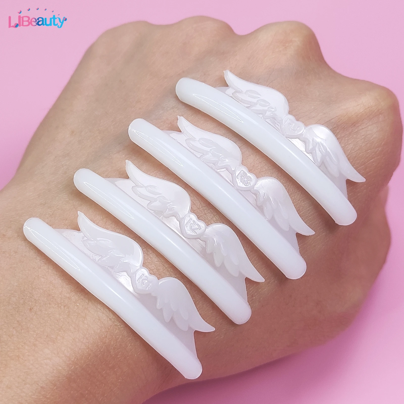 Wholesale 2 Sets C Curl Free Glue Silicone Eyelash Perm Rod Sticky Lash Lift Shields Eyelash Curler Accessories Makeup Tools