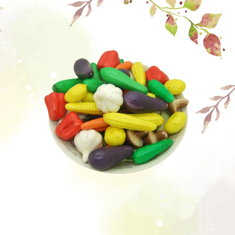 

Mini Vegetable Props Artificial Vegetables Decor Simulation Models Photo Props Teaching Tools Home Office Decoration Lifelike