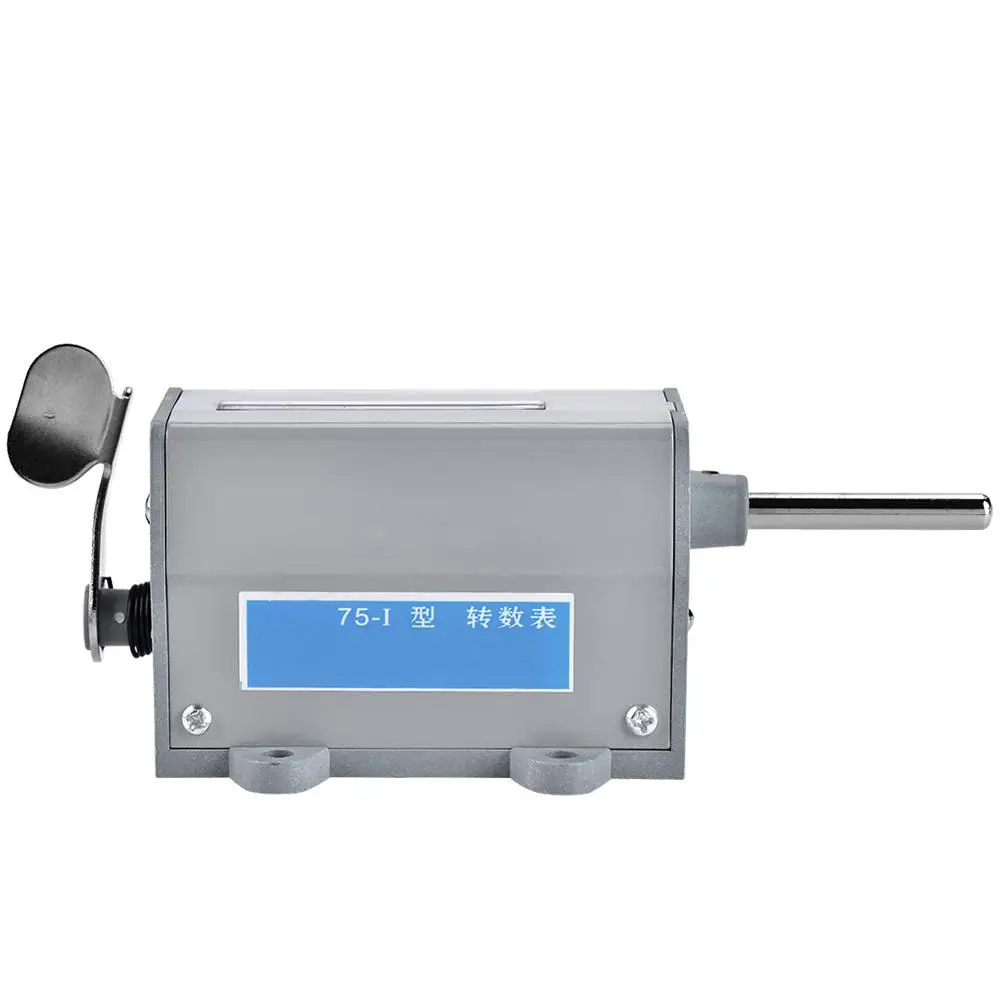 5-Digit Resettable Mechanical Counter - Cable Length Recording & Turning Number Display