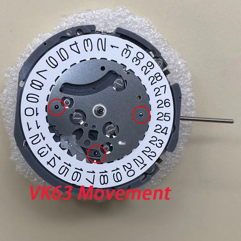 Quartz Movement Japan Original VK63 Movement Watch Repair Parts For  Daytna Sub Watch Wrist Movement Replacement