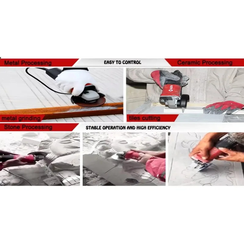 2100W pesado 180mm amoladora angular de grado Industrial interruptor deslizante 2100W máquina de construcción angular precio de la máquina amoladora angular