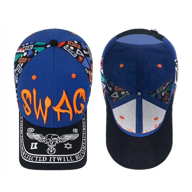 New Casual Fashion Letter Embroidery Printing Baseball Cap Outdoor Sunscreen Sunshade Hat