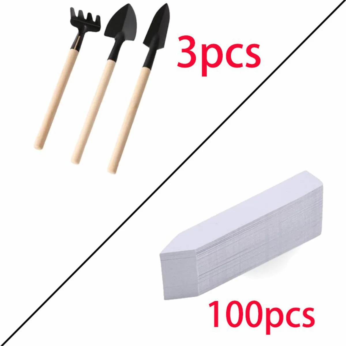 

A08R Garden Plant Label Gardening Spatula Flowerpot Plastic Plant Label Nursery Marking Mark DIY Tools