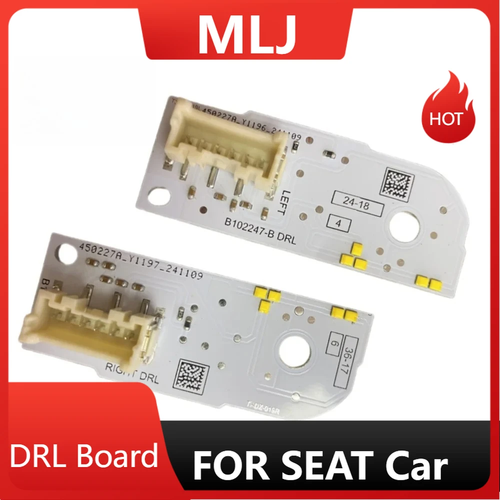 

B102247-B B102248-B For SEAT Lbiza Arona 2021-2024 Facelift 6F KJ1 DRL 6F0941475 6F0941476 DRL Daytime Running Light Module