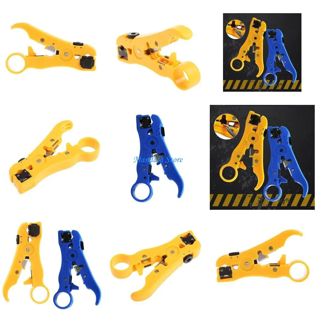 

U2JC Automatic Stripping Pliers Universal Coaxial Cable Wire Stripper Wire Cable Tool