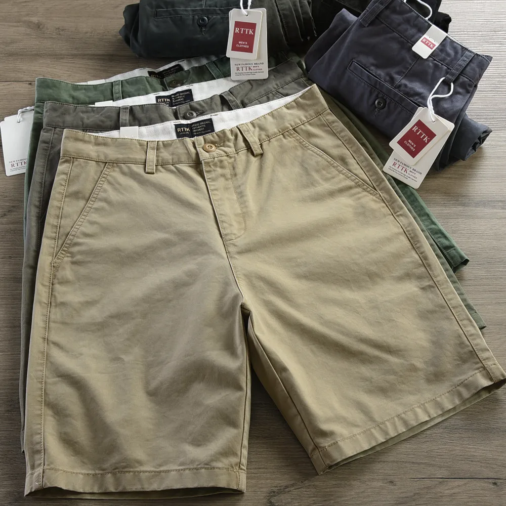 

Summer Men's Casual Loose Fit Thin Four-Five Shorts American Functional Workwear Straight Leg Pants Breathable Comfortable ...