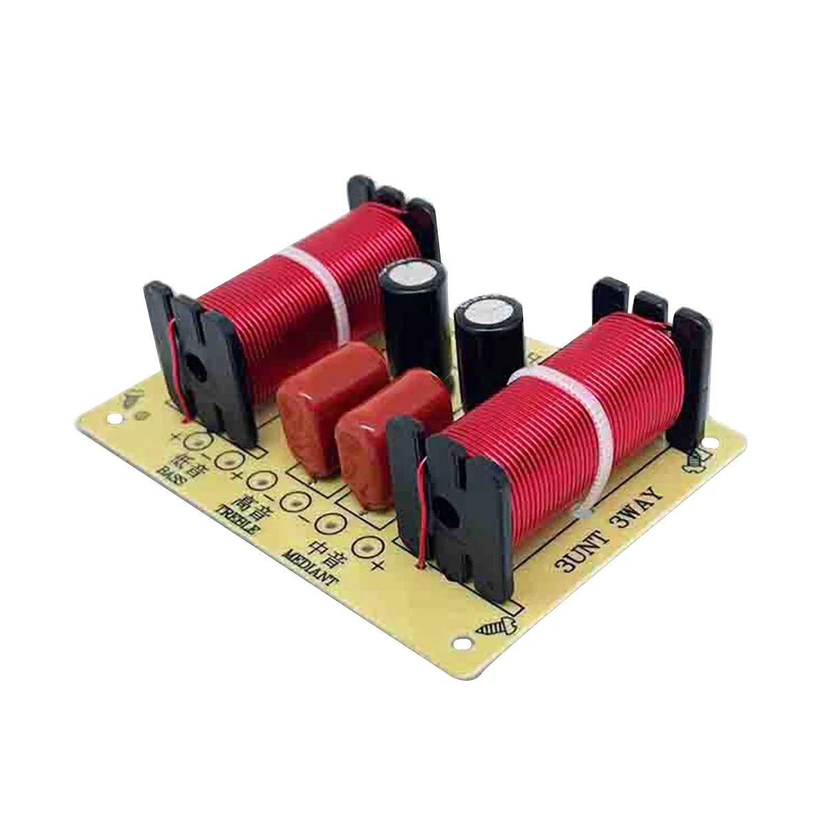 150W HiFi Crossover Filter Module WEAH-305 3 Way Speaker Frequency Divider for DIY Home Speaker Treble Medium Bass