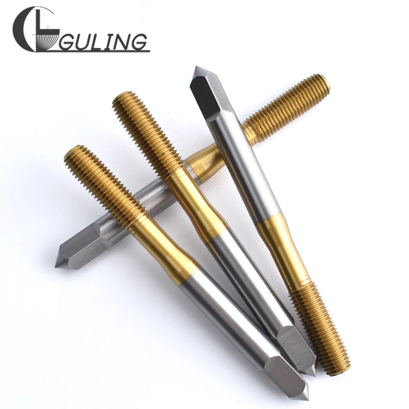 GULING HSSE-M35 левая рука с Оловянным профилирующим краном M4 M5 M6 M8 M10 X0.5L X0.75L X1L метрический станок винтовые краны с мелкой резьбой