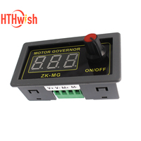 5A DC Motor Controller DC 5-30V 12v 24v PWM Adjustable Speed Digital display encoder duty ratio frequency MAX 15A ZK-MG