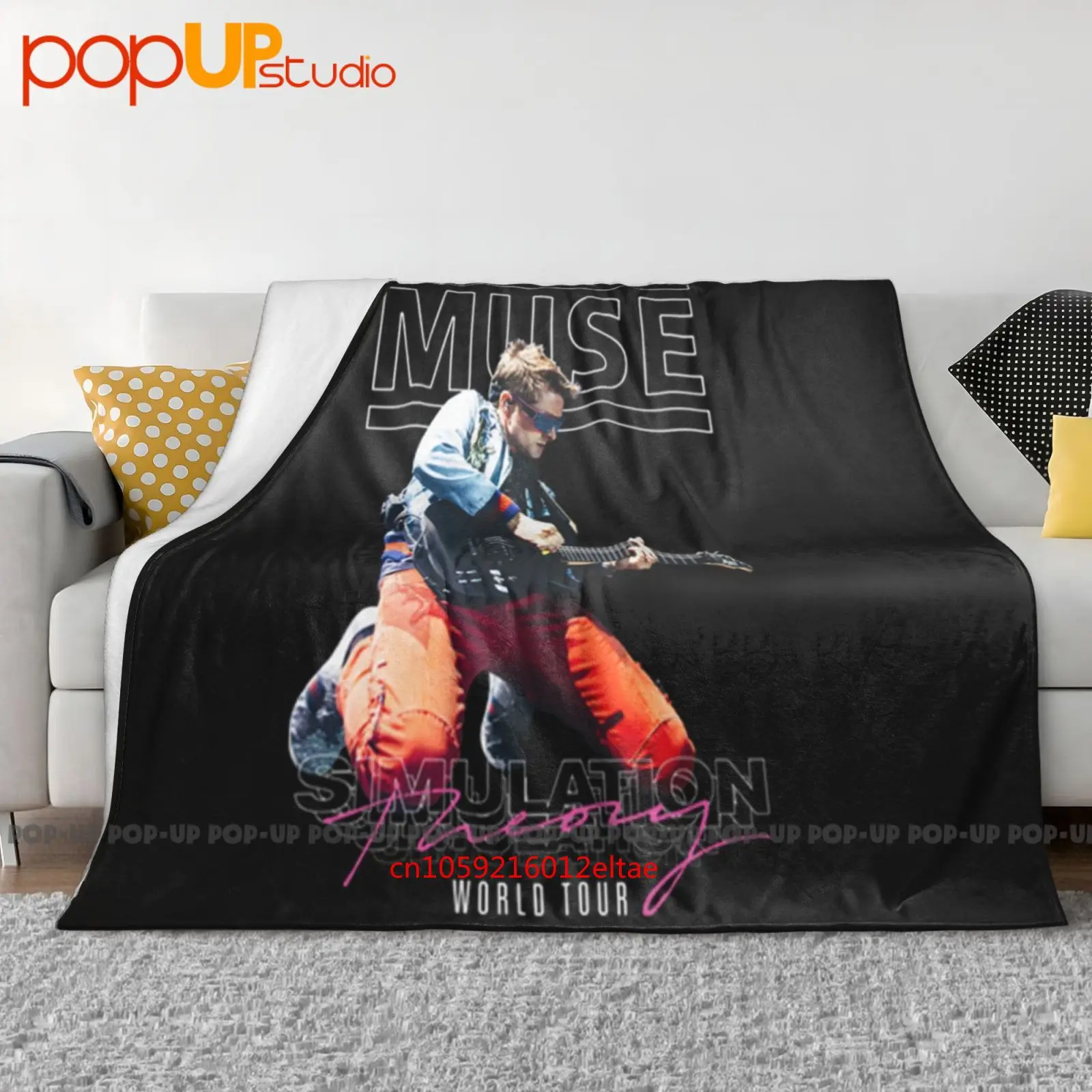 Muse Simulation Theory World Tour 2019 Logo Ultra-Soft Blanket Quilt Winter Sofa Cover Bed Covers