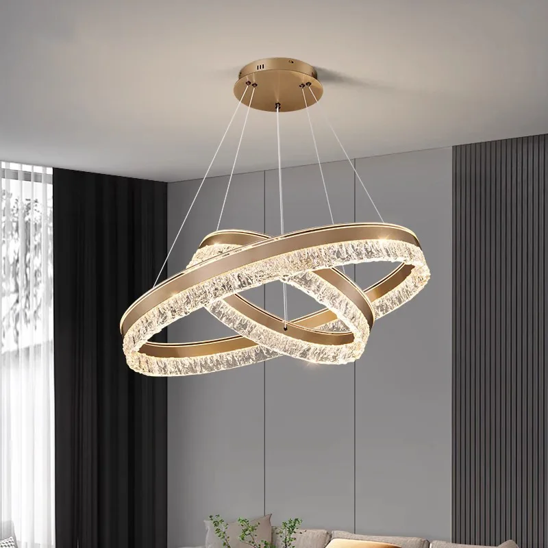 Wohnzimmerlampe Moderne einfache Esszimmerlampe Atmosphäre 205. Neue runde Haupt-Halllampe