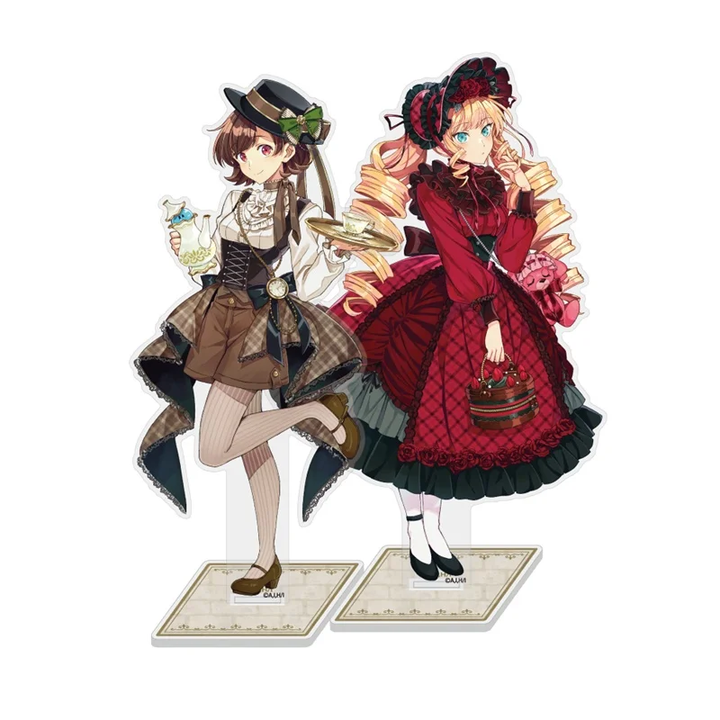 I'm in Love with the Villainess Anime Rae Taylor Claire François Acrylic Stand Figure Stand Plate Cosplay Prop Decor Gifts 15CM