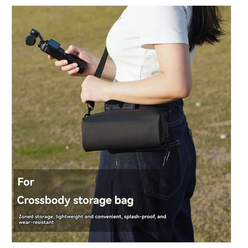 BNVN-حقيبة حمل ل DJI Osmo Pocket 3 حقيبة التخزين المحمولة تخزين الكاميرا الجسم حقيبة يد المحمولة حقيبة واقية الملحقات