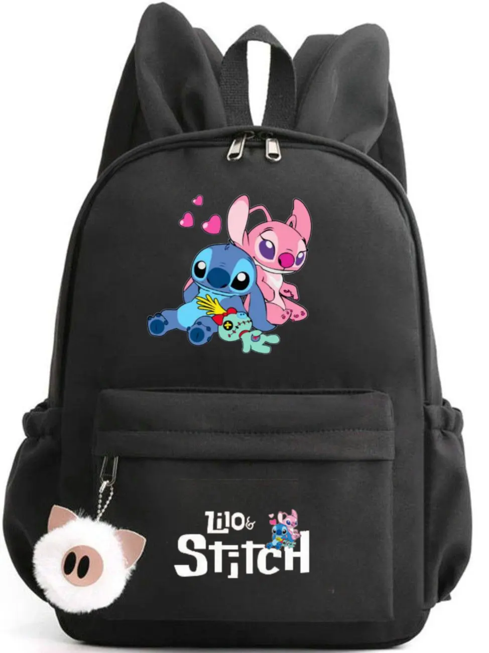 Cute Lilo Stitch Backpack for Girl Boy Student Teenager Children Rucksack Women Casual School Bags Kids Birthday Gift Toy