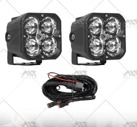 Hot Selling Off Road A-Pillar LED Spotlight With 20W Waterproof Light For 2025 Jeep Wrangler JK Accessories