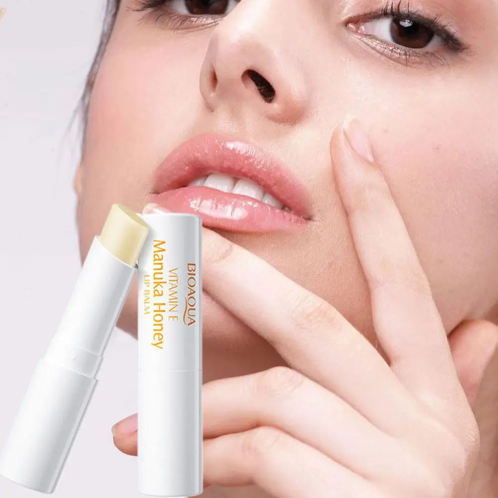 Vitamin E Honey Lip Balm Moisturizing & Nourishing Long Lasting Hydration for Dry Cracked Lips Natural Ingredients