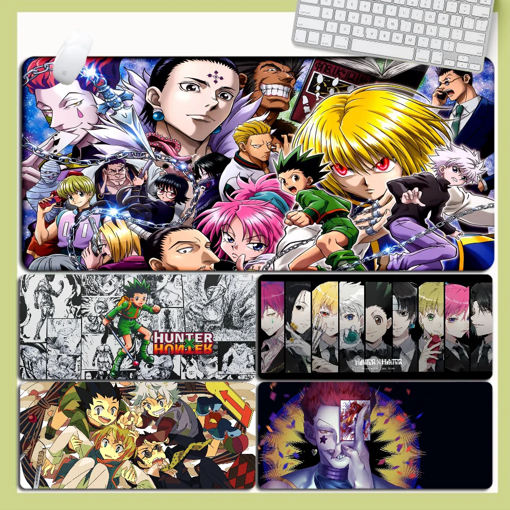 

Hunter X Hunter Custom Skin Natural Rubber Gaming Mousepad Desk Mat Size For Game Keyboard Pad For Gamer