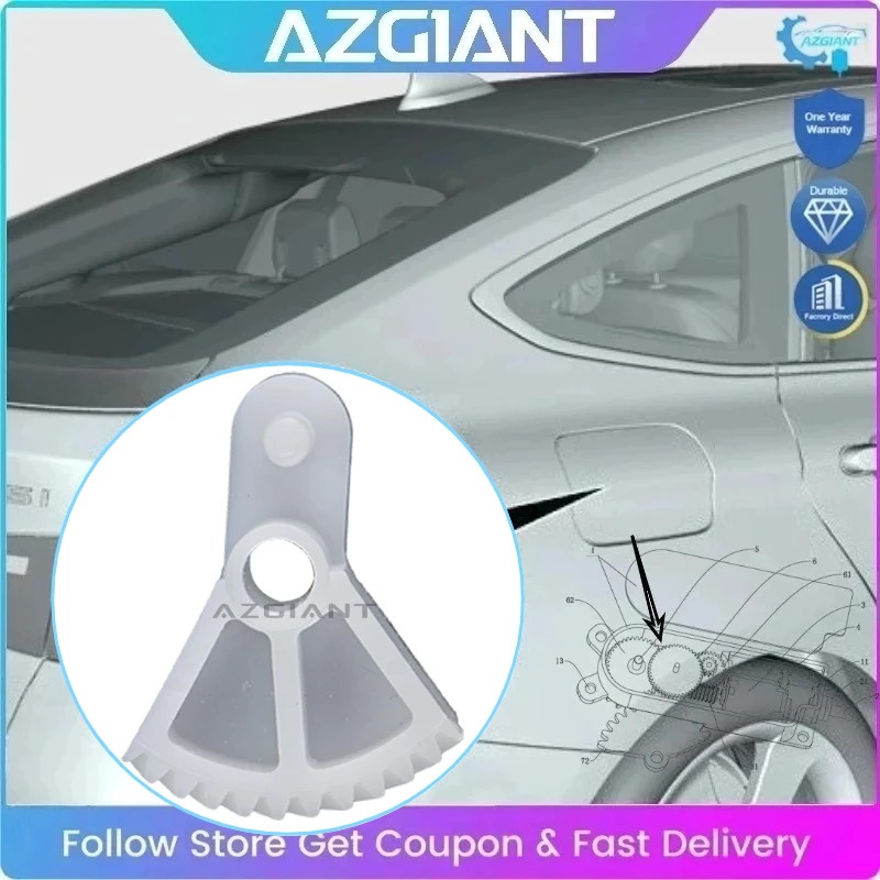 

AZGIANT for 2013-2018 Hyundai Santa Fe Car Fuel Tank Cap Lock Motor Actuator Inner Gear Upgrade Replace Exact Fit DIY Car Repair