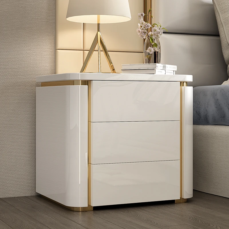 

Comfortable Night Tables Dressers Gamer Contemporary Auxiliary Bed Table Storage Nordic Table De Chevet Murale Home Furniture